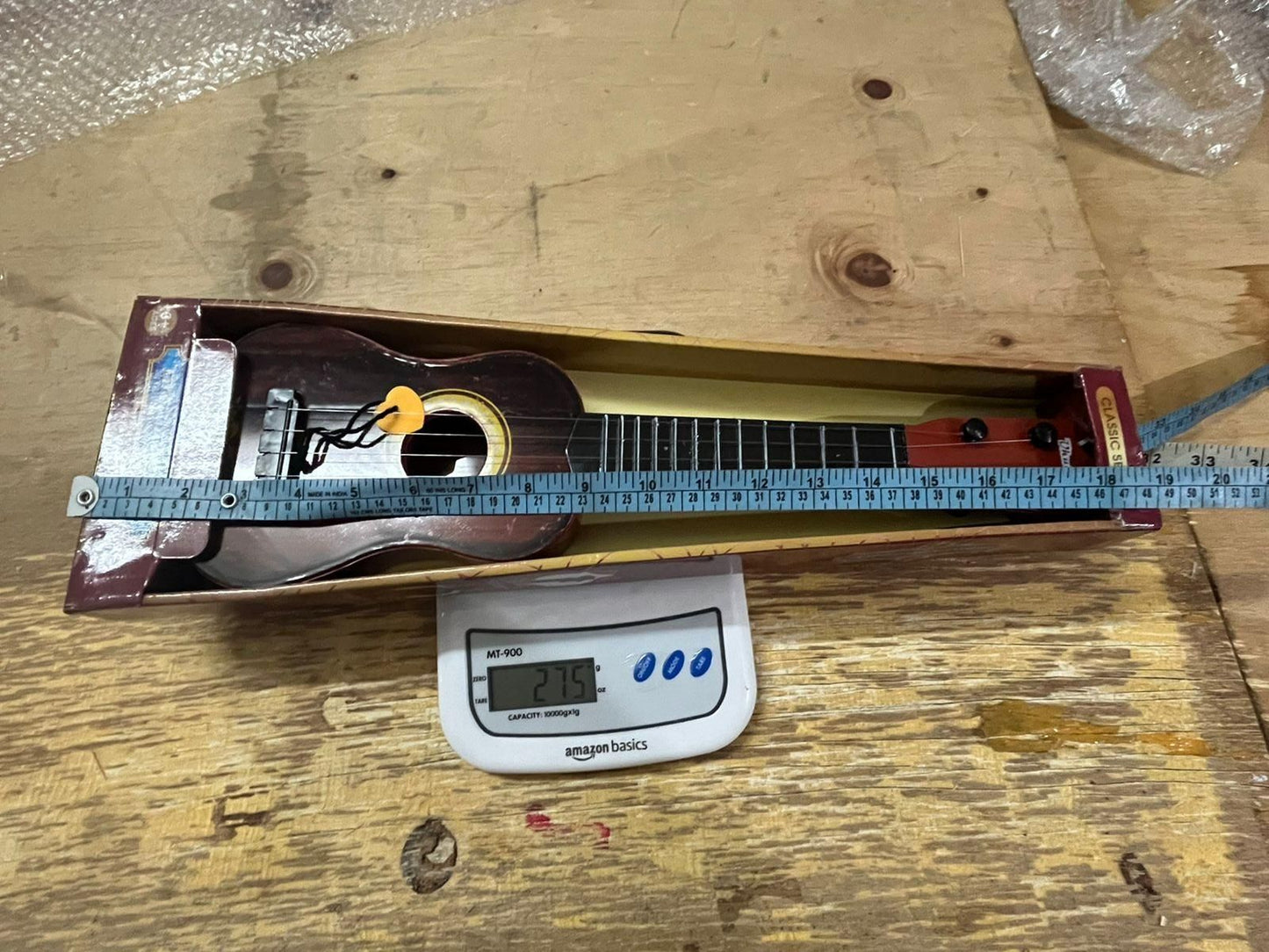 Mini Wooden Finish Guita