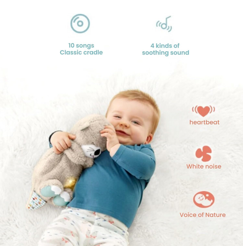 How a Breathing Teddy Bear with Soothing Music Can Comfort Kids and Adults Alike