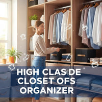 Closet Organiser Pack of 3