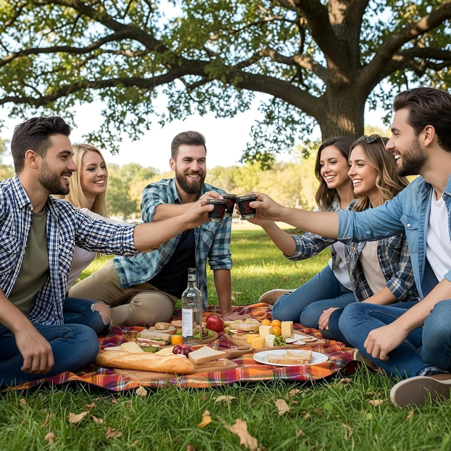 4 Pcs Stainless Steel Travel Cups