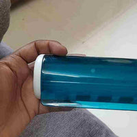 Foreign Holics Self-Adhesive Plastic Toothbrush Holder with Cover for Bathroom