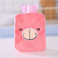 Small Hot Water Rubber Bottle Bag for Pain Relief Therapy