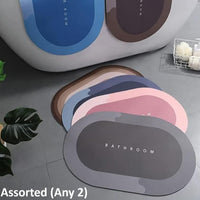 Water Absorbing Anti-Slip Floor Mat / Bath Mat